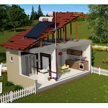 24 Vakum Tüplü Starlight Güneş Enerjisi Sistemi